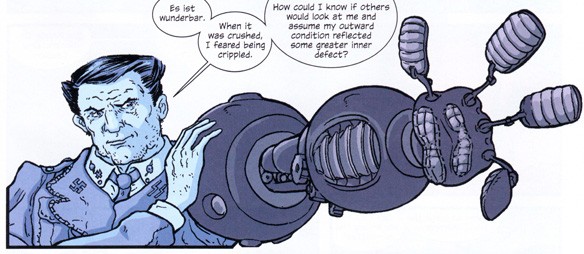 von Braun w/ robot arm